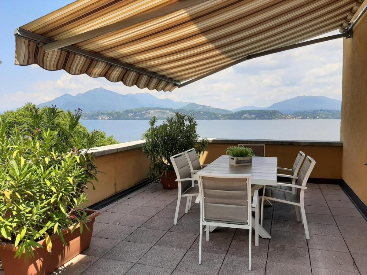 Bmp Apartment Gioiosa 1 Terrazza Vista Lago Belgirate Dış mekan fotoğraf